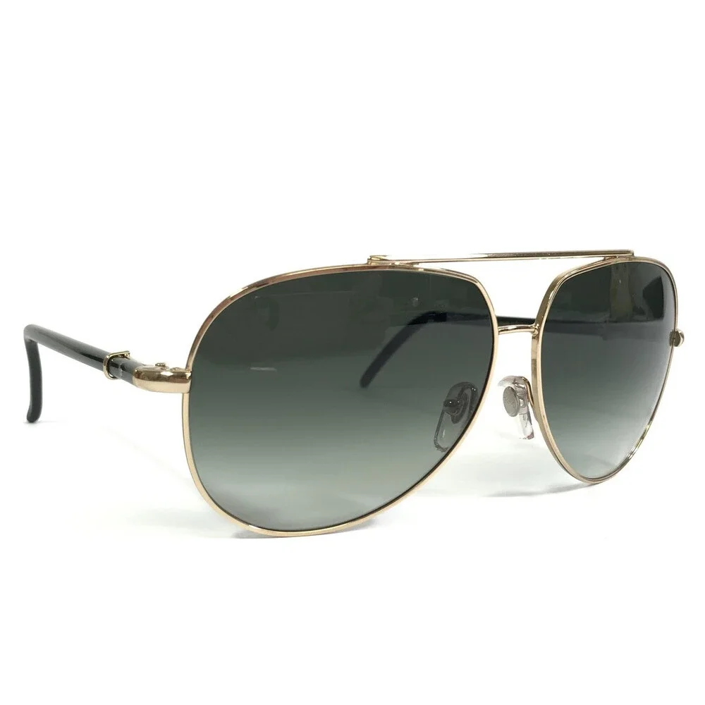 Robert Marc Sunglasses RM776-365 Gold Aviator With Gradient Green Lenses